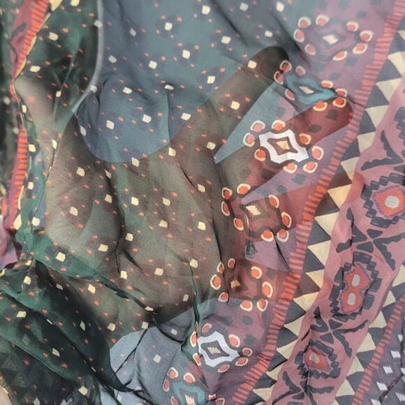 TEMPO PARIS Sheer Blouse - Picture 8 of 12